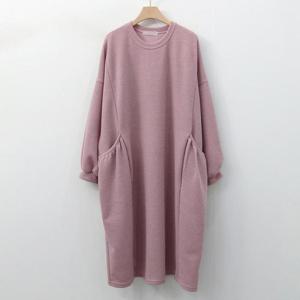 아이우먼 스판포켓셔링롱원피스 NOK456M410 빅사이즈