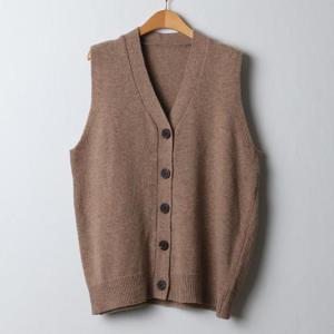 아이우먼 포근램스울버튼조끼 EBJ342M410 빅사이즈