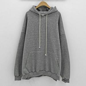 아이우먼 데일리컬러무지후드티 RDQ511M411 빅사이즈