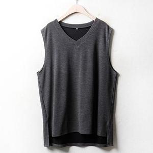 아이우먼 코코브이넥언발베스트 WW3300M411 빅사이즈