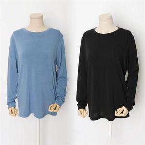 빅사이즈사랑해요 C573L101 기본핏라운드레이온티 HG