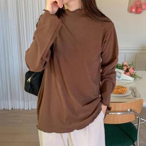 아이우먼 오즈폴라기모무지긴팔티 BNT380M412 빅사이즈