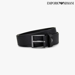 [엠포리오 아르마니]남성 로고 인그레이빙 레더 벨트(A515133007)