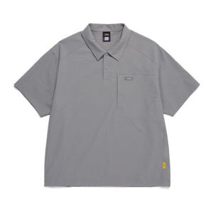 내셔널지오그래픽 N252MTS880 프로즌큐브 반팔 카라티셔츠 IRON GREY