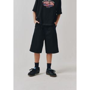 블루테일 AZB3PT05BK통고무줄 블랙 우븐 팬츠