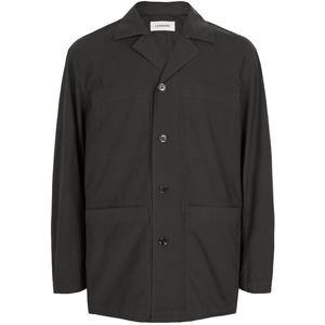 르메르 다크브라운 워크웨어 가먼트다잉 셔츠 자켓 OV1013 LF1356 449