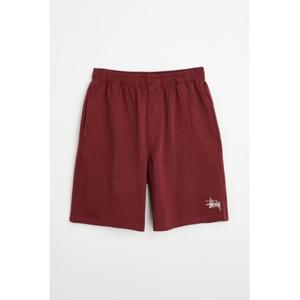 26 SS 스투시 베이직 로고 엠브로이더리 헤비 저지 코튼 쇼츠 112334 0606