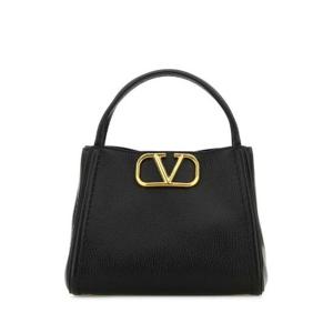 Valentino VLogo 플라크 미디엄 탑 핸들 백 6W2B0R21IMZ 0NO TP943212309