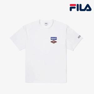 [휠라]휠라 그래픽 프린트 냉감 티셔츠 FS2RSG2192X OWH _ 반팔