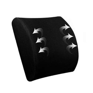 자동차허리쿠션 차량용 허리쿠션 통풍쿠션 자동차 등쿠션 메모리폼 자동차등쿠션