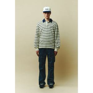 [플랙진]플랙진 남성 플랙 딥워시드 와이드 카고 데님팬츠 (PJTH5STM575)