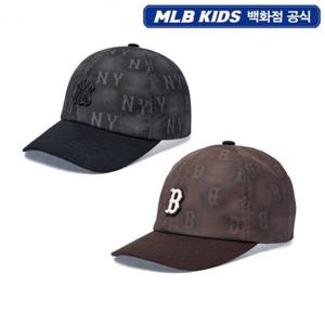 [MLB KIDS] 워싱 DTP 모노그램 볼캡 7ACPM045N