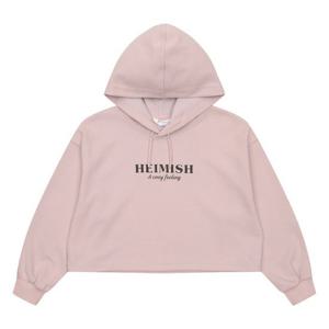 [에꼴리에]여아 밑단 스트링 레터링 후드 티셔츠 23C0753_PU