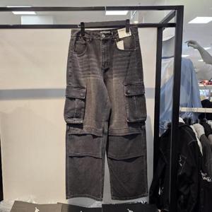 엠할리데이 HC21 카고 파라슈트 데님 PT B MQ5DU530