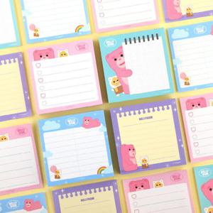 아트박스/호홉 벨리곰 떡메모지 (4 option)