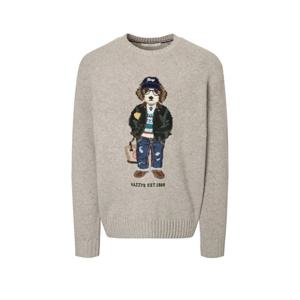 헤지스  25FW  남성 슬론 레인저 해리 인타샤 라운드 니트 HZSW5D751I2