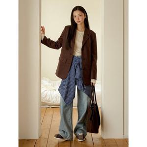 [올리브데올리브]베이직 와이드 데님 OJ5AL829