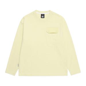내셔널지오그래픽 N253UTS020 가슴 포켓 긴팔 티셔츠 LIME