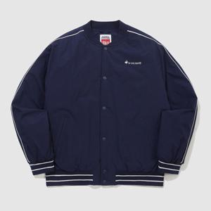 [르꼬끄] 남녀공용 바시티 루즈핏 패딩 자켓 QQ423LPDO3_DNV QQ423LPDO3