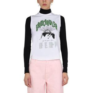 라프 시몬스 민소매 티셔츠 221 W145A 190070010 WHITE