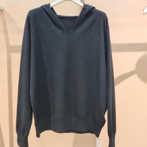 라티움 HC34 후드 홀가먼트 무봉제 부드럽고 착용감좋은 무지 후드니트스웨터 T2533sw07