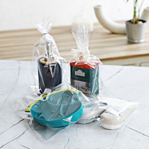 해피락 OPP봉투 비접착 투명봉투 포장비닐 폴리백 마카롱 17x35cm 200장