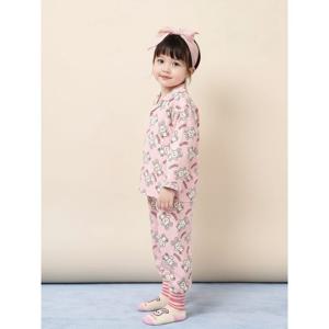 [빈폴키즈] 토끼 빙키 파자마 2PCS 상하 세트  라이트 핑크 (BI5X41U06Y)