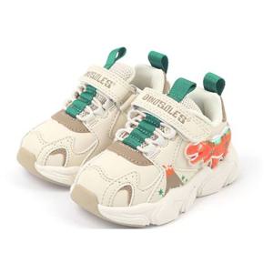 [토박스] (130-150mm) 다이노솔즈 티렉스 볼케이노 토들러 베이지 LED 라이팅 공룡신발 DNKCF3TSTV11BEI DNKCF3TSTV11-BE