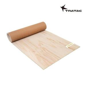 트라택 스트레칭용 나무결 러그겸용 요가매트 T92629