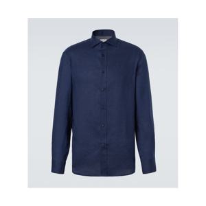 Brunello Cucinelli 리넨 셔츠 P01138418