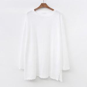 나야홍 / 아이우먼 트임롱시보리긴팔티 NOA591M512 빅사이즈