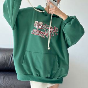 나야홍 / 아이우먼 기모문스박시후드티 NMV818M512 빅사이즈