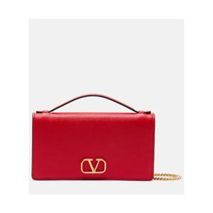 발렌 VLogo 미니 레더 체인 지갑 P01127189