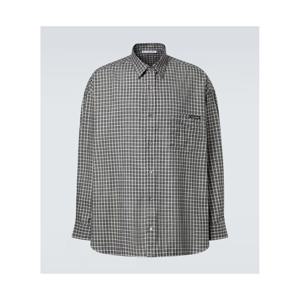 아크네 체크 코튼 플란넬 셔츠 P01139584