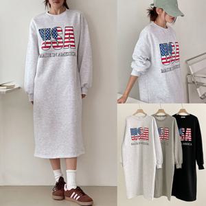 나야홍 / 위쉬몰 LI 기모성조기롱원피스(V848H512) 빅사이즈