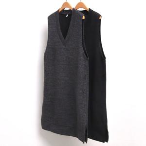 나야홍 / 빅사이즈원피스 8009L512 조끼골지브이원피스 MN