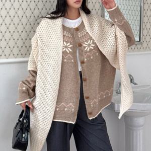 나야홍 / 아이우먼 스타일좋은숄가디건 LTV486M512 빅사이즈