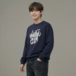 행텐틴즈 더블페이스 레터 맨투맨_097(14560-031-204-07)