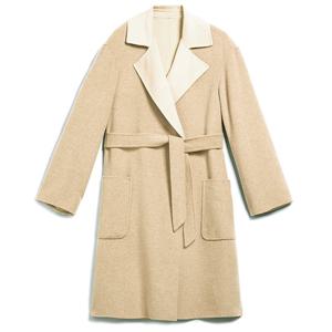 TERZO 테르조 울 코트 카멜 60110102 004