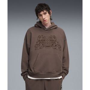 푸마 X 립앤딥 박시 그래픽 후디 TR - 플랫 브론즈 632414-41 252961