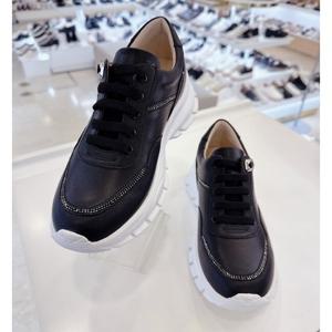 [무크]여성 글리터 라인스니커즈 422302 AA 블랙a