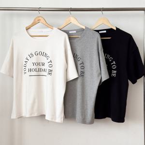 나야홍 / 빅사이즈티 X065L601 투데이기모반팔티셔츠 RD