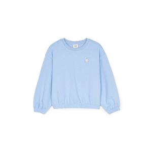 MLB키즈긴팔티 NQK 7FMTB0251-07SBS 베이직 여아 스몰로고 맨투맨 LA다저스