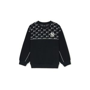 MLB키즈긴팔티 NQK 7AMTM0151-50BKS 클래식 모노그램 블러킹 맨투맨 뉴욕양키스