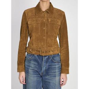 생로랑 무스탕 860867YC2AY 2104 BROWN