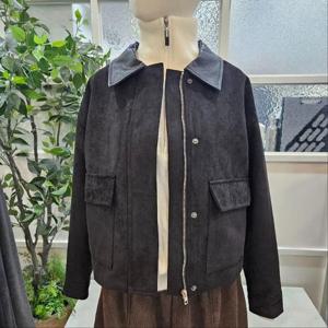 부루앤쥬디 sh06 스웨이드아웃포켓자켓 BK BBRKJK107B