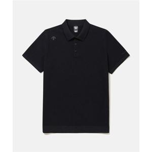 데상트 듀얼리스 니트 폴로 티셔츠 블랙(SQ321DPS71) SQ321DPS71_BLK0 279001