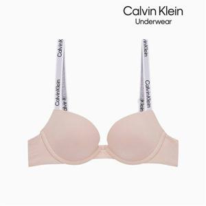 캘빈클라인 Calvin Klein Underwear 여성 테일러드 로고 AF 푸쉬업 플런지 브라 (QF6866AD-TRN) 391774