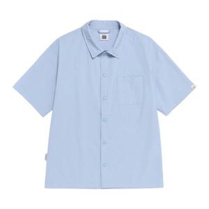 내셔널지오그래픽 N262USH140 프리즈 스트레치 반팔 셔츠 STORM BLUE