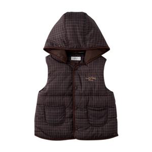 [밍크뮤](BR)체크후드패딩베스트 36114-131-01